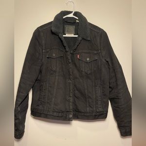 Lightly Worn Original Sherpa Trucker Jacket
